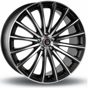 24H Du Mans GP1 Satin Black Machined Face 6.5x15 4/108 ET25 B65.1