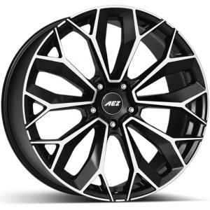 AEZ Leipzig Black polished - 10.5/21 5/114.3 ET48 B64.1