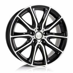 Aluett 18 Black - 8/17 5/112 ET35 B70.4