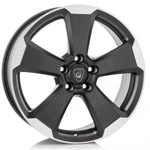 Aluett 87 Graphite-Grey Matt 7x17 5/100 ET38 B70.4