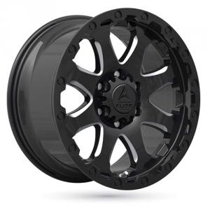 American Elite Wheels Guardian Shiny Black Machined Face  9x20 6/139,7 ET12 B110