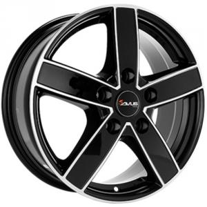 Avus AC-V51 Black Polished 6.5x16 5/118 ET62 B71.1