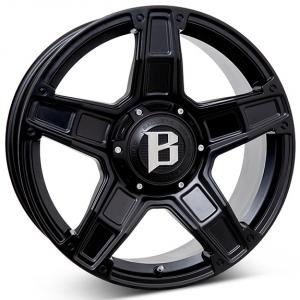 Ballistic Dakota Black - 9/22 5/120 ET45 B65.1
