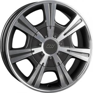BORBET CH Anthracite Dark  Polished 7.5x17 5/160 ET47 B65.1