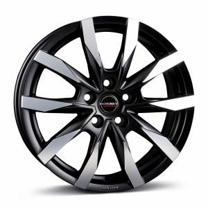 BORBET CW5 Black Polished Matt 6.5x16 5/160 ET60 B65.1