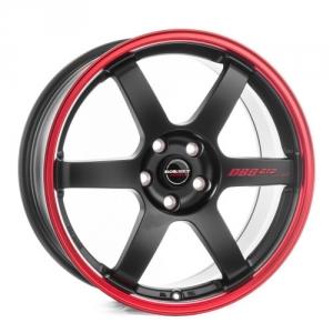 BORBET DB8GT2 Black Matt Rim Red 8.5x19 5/114.3 ET35 B72.5