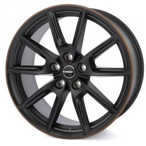 BORBET LX19 Black Matt Rim Copper 8x19 5/112 ET44 B66.5