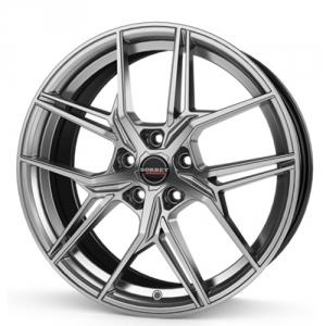 BORBET QX Hyper Black Silver 8.5x20 5/112 ET30 B66.5
