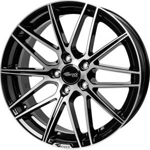 Brock B34 Black Polished - 8/18 5/120 ET34 B72.6