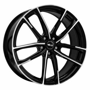 Brock B38 Black Polished - 8/18 5/108 ET45 B72.6