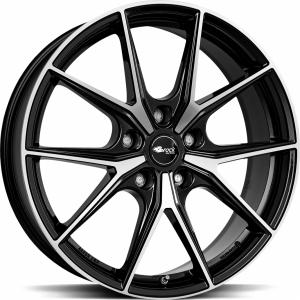 Brock B40 Black Full Polish 8x19 5/112 ET32.5 B66.6