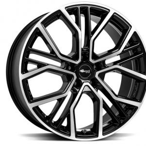 Brock B41 Black Full Polish - 8.5/20 5/130 ET32 B84.1