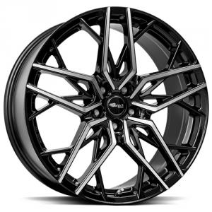 Brock B44 Black Full Polish 8.5x20 5/112 ET35 B66.6
