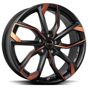 Brock RC34 Black Orange Matt 8x18 5/112 ET45 B57.1