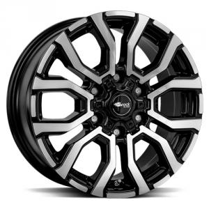 Brock RC35 Black Full Polish 6.5x16 6/130 ET62 B84.1