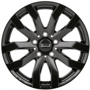 CMS C22 Gloss Black 6.5x16 5/112 ET52 B66.5