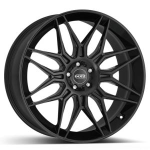 DOTZ Longbeach Black - 9.5/22 5/112 ET40 B70.1