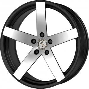 EtaBeta Uros S Matt Black Polished 8.5x18 5/120 ET28 B72.6