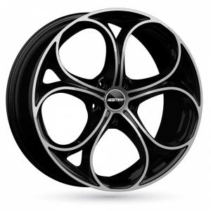 GMP Drake Black Machined Face - 9/19 5/110 ET34 B65.1