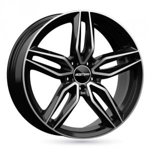 GMP Fasten Black Machined Face 8x18 5/112 ET35 B66