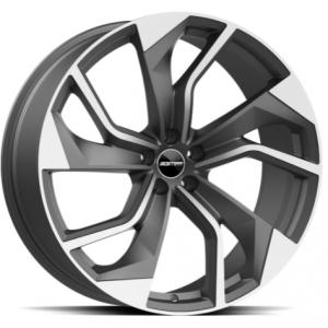 GMP Rebel Matt Anthracite Diamond - 8.5/21 5/112 ET30 B66.5