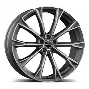 GMP Totale Matt Gun Metal Machined Face 9,5x21 5/112 ET43 B57