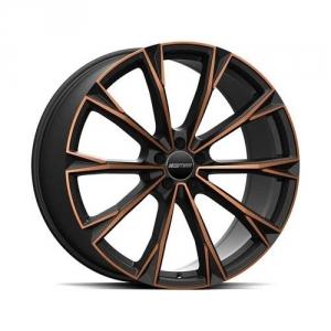 GMP Totale Satin Black Bronze Orange 8.5x20 5/114.3 ET35 B64.1