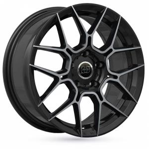 INFINY Traxx Bright Black Machined Face 7.5x17 5/112 ET42 B66.6