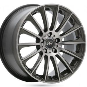 INFINY individual Stuttgart Gunmetal Machined Face 9.5x19 5/112 ET38 B66.6