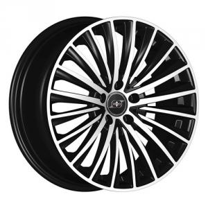 Infiny Individual Vector Shiny Black Machined Face  8x19 5/112 ET45 B66