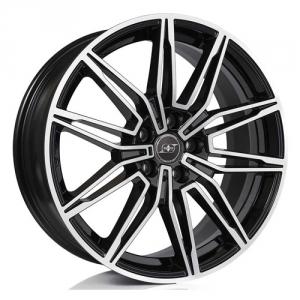 Infiny Individual Welt Light Shiny Black Machined Face  - 8/19 5/112 ET30 B66