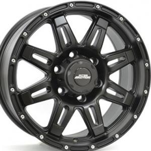 Inter Action Grabber Matt Black 8x17 6/139 ET40 B67.1