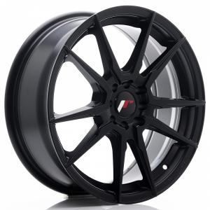 Japan Racing JR21 Matt Black - 8.5/20 5/112 ET40 B66.6