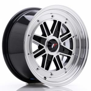 Japan Racing JR31 Gloss Black Machined Face - 7.5/15 4/100 ET20 B73.1
