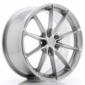Japan Racing JR37 Silver Machined Face 8.5x19 5/112 ET45 B66.6