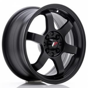 Japan Racing JR3 Matt Black 7x16 4/108 ET25 B65