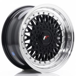 Japan Racing JR9 Gloss Black Machined Lip 7,5x17 4/100/108 ET35 B74