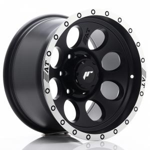 Japan Racing JRX4 Matt Black Machined LIP - 8.5/17 6/139.7 ET20 B110.1