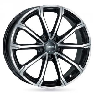 MAK Davinci Black Machined Face 8x19 5/112 ET45 B57