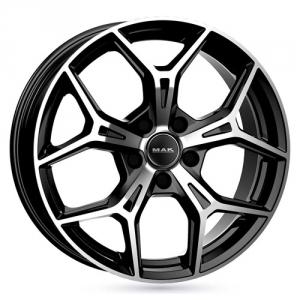 MAK Epica Black Machined Face - 7/18 5/114,3 ET50 B64