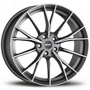 MAK Fabrikt Gunmetal Machined Face 8x20 5/112 ET55 B66.6
