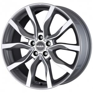 MAK Highlands Silver 8x19 5/120 ET38 B72.6