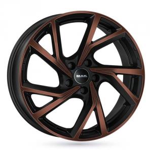 MAK Kassel Black Machined Face Bronze 8,5x20 5/112 ET30 B66