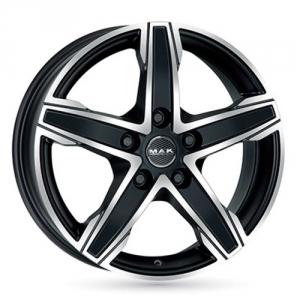 MAK King5 Black Machined Face 7,5x18 5/118 ET45 B71