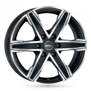 MAK King6 Black Machined Face 6,5x16 6/139,7 ET20 B106