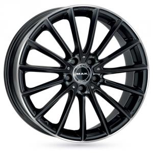 MAK Komet Shiny Black Machined Lip