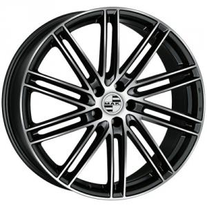 MAK Leipzig Black polished 9.5x22 5/130 ET55 B71.6