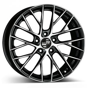 MAK Monaco Black polished - 11/20 5/130 ET66 B71.6
