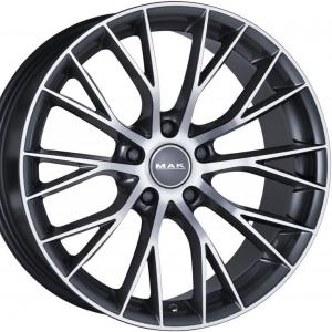 MAK Munchen Gun Metal Polished - 8.5/20 5/108 ET42 B63.4
