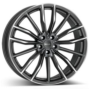 MAK Rappt Gunmetal Machined Face 11.5x21 5/120 ET38 B74.1